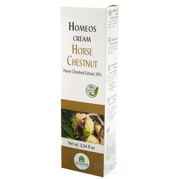 NH - Homeos cream PAGAŠTAN KRÉM 1×75 ml, 10% extrakt z Pagaštanu konského