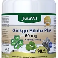 JutaVit Ginkgo Biloba Plus 60 mg + horčík 150 mg