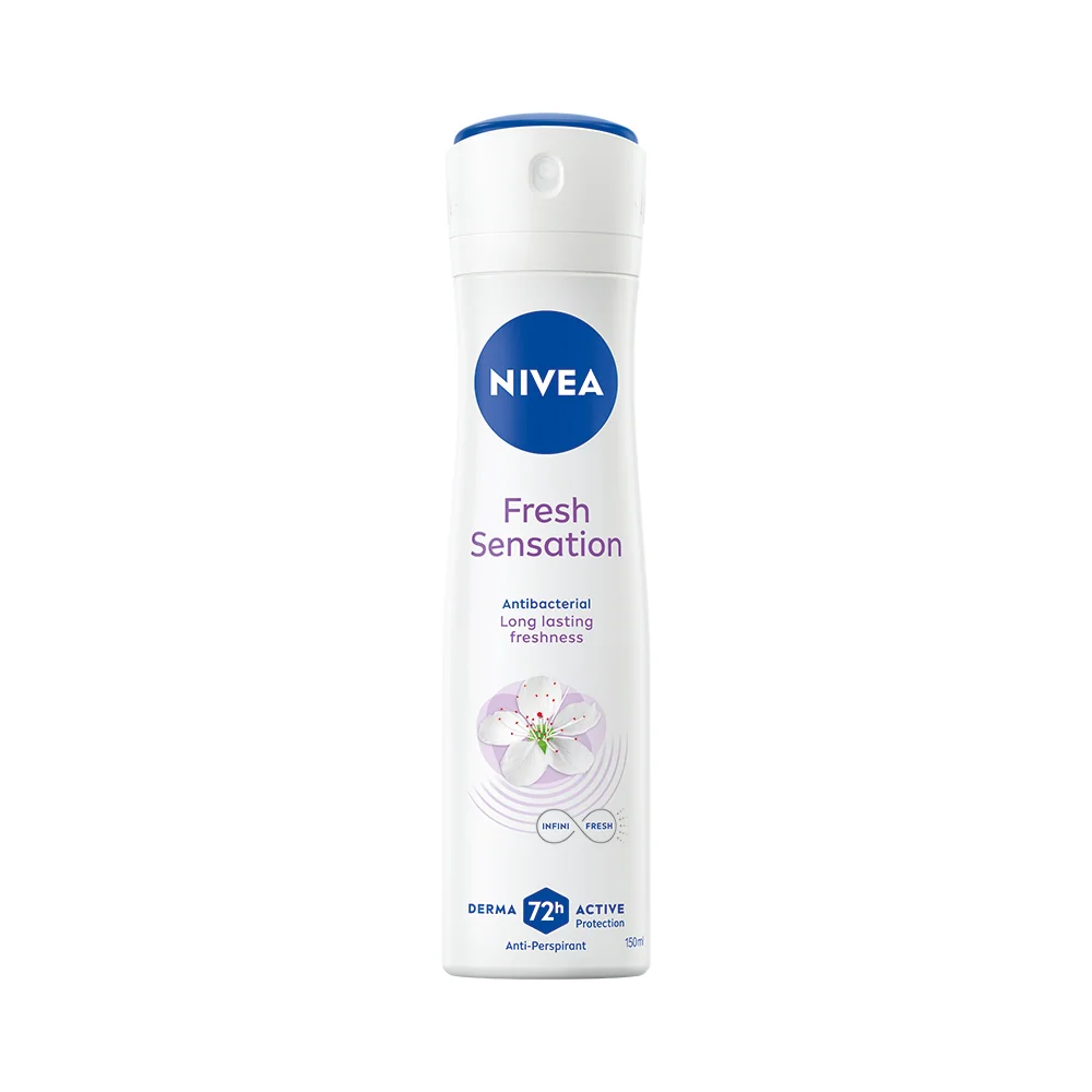 Nivea Sprej AP Fresh Sensation 1×150 ml, antiperspirant v spreji