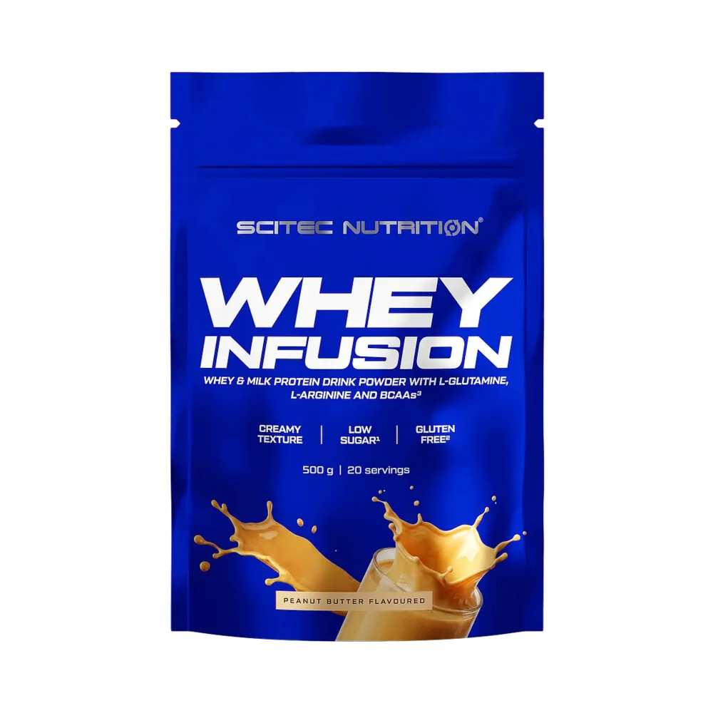Scitec Nutrition Whey Infusion 500 g arašidové maslo
