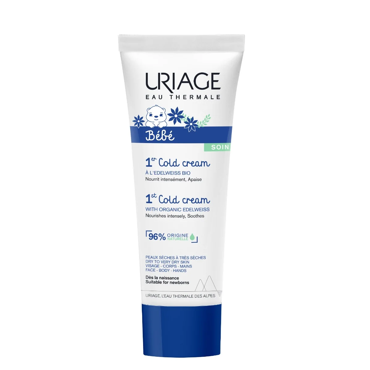 URIAGE BÉBÉ 1st Cold Cream, 75ml 1×75 ml, ochranný krém