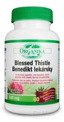ORGANIKA Benedikt lekársky 1×60 cps, doplnok výživy