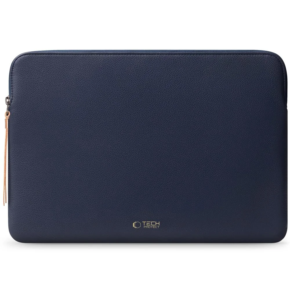 Tech-Protect Fleece obal na notebook 15-16'', tmavomodrý