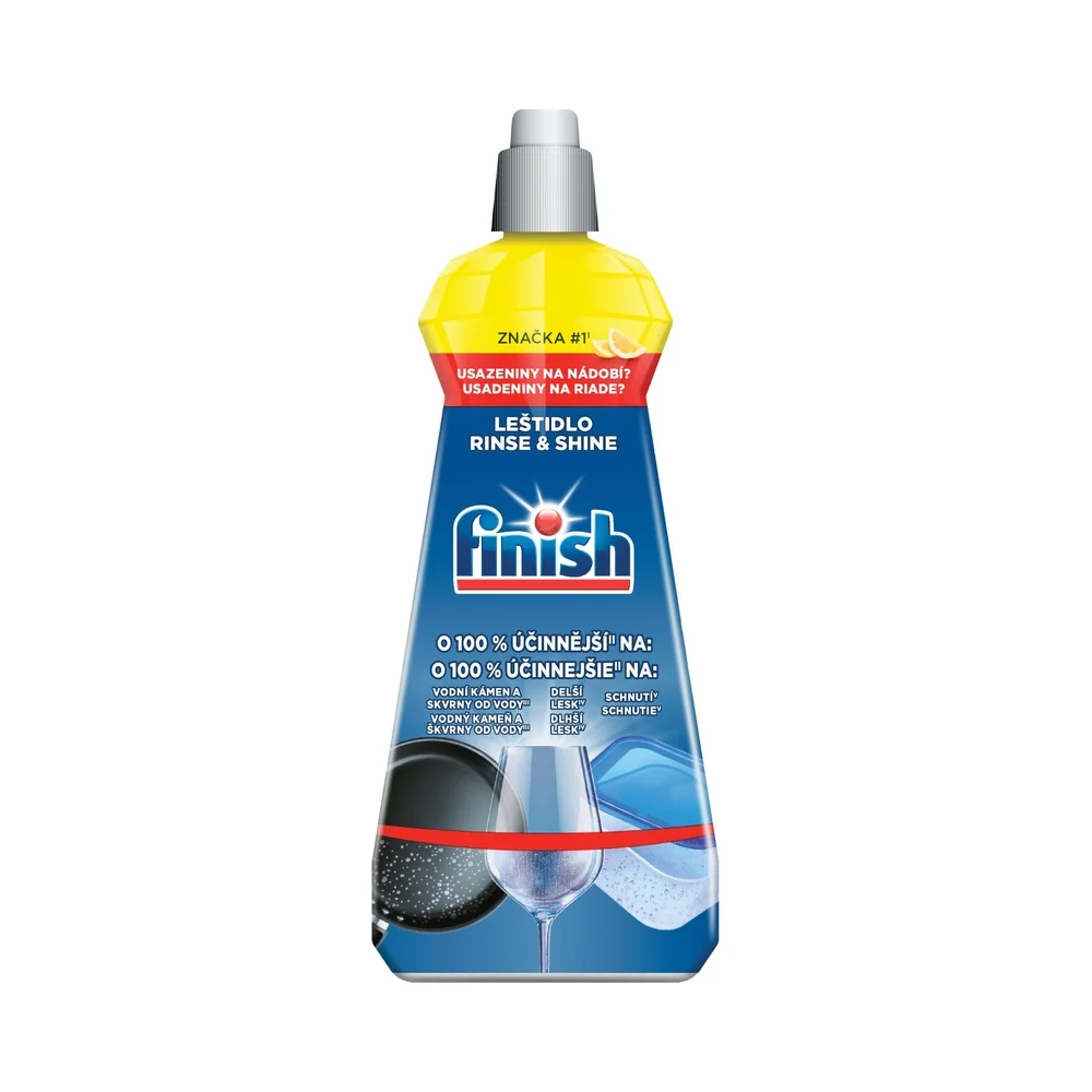 Finish Leštidlo do umývačky riadu Lemon 1×400 ml, citrónová vôňa