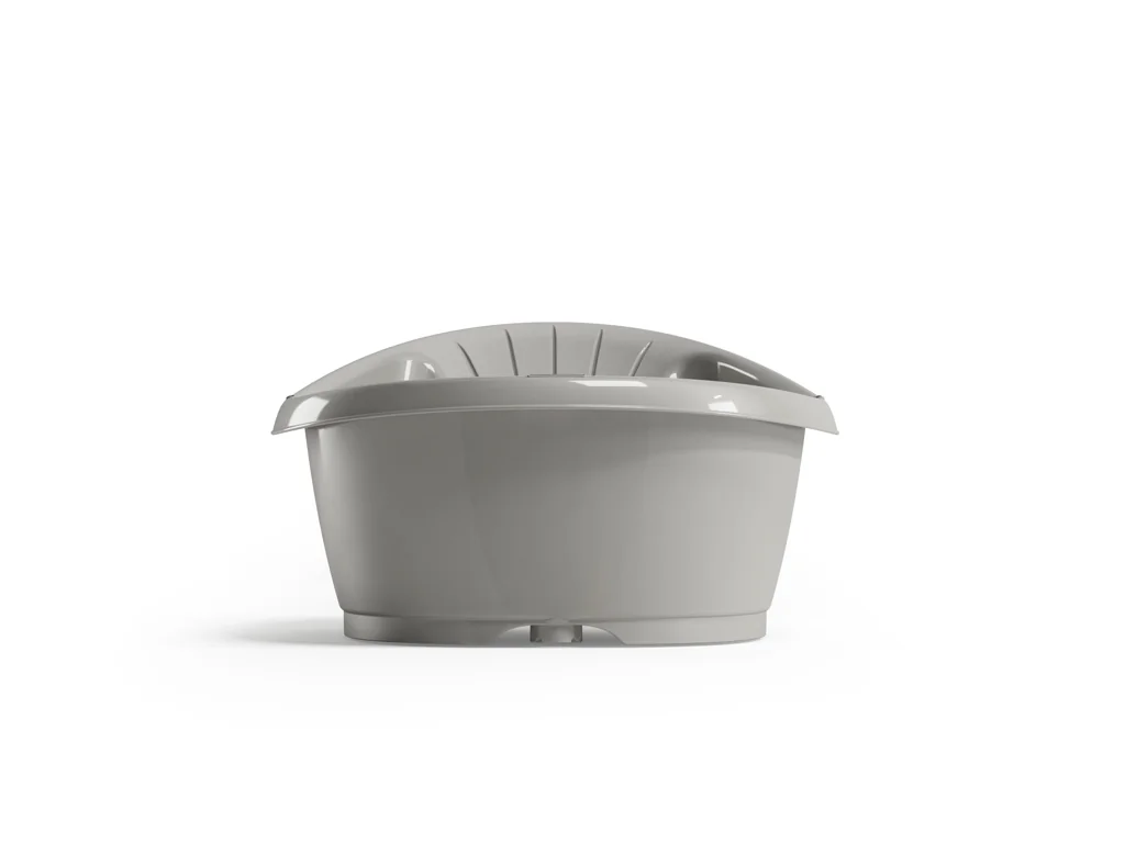 OK BABY Vanička Onda Baby kompaktná grey 1×1 ks