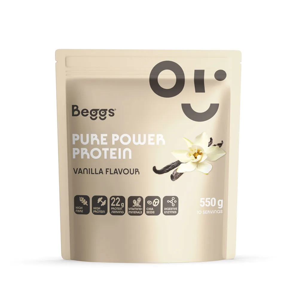 Beggs Pure Power Protein Vanilla 550 g