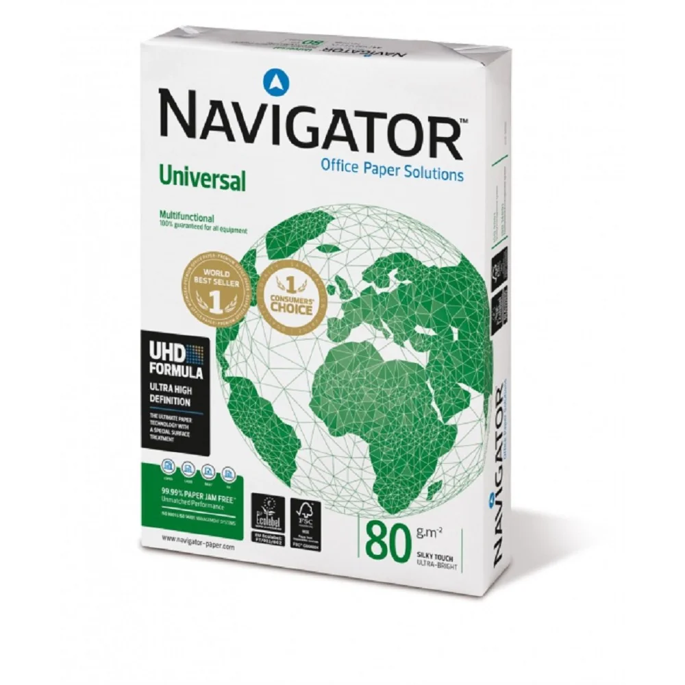 Universal - kancelársky papier A4, 80 g/m², 500 hárkov / 1 kartón