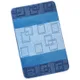Kúpeľňová predložka-BANY 60x100 760/003 kocky modré