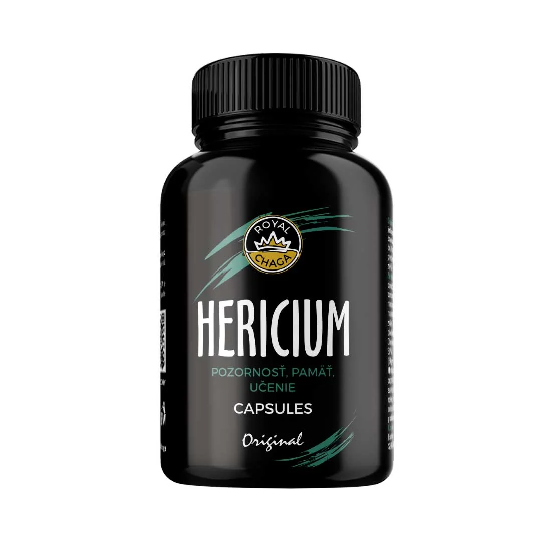 Royal Chaga  Hericium kapsule extrakt 1×90 ks, výživový doplnok