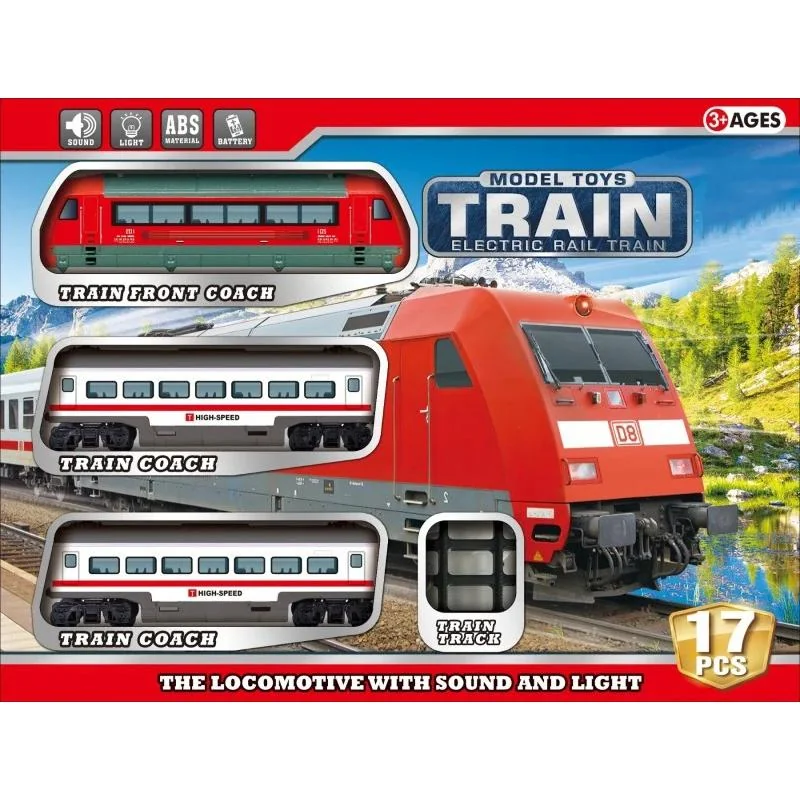 Vlak s efektmi set 88cm