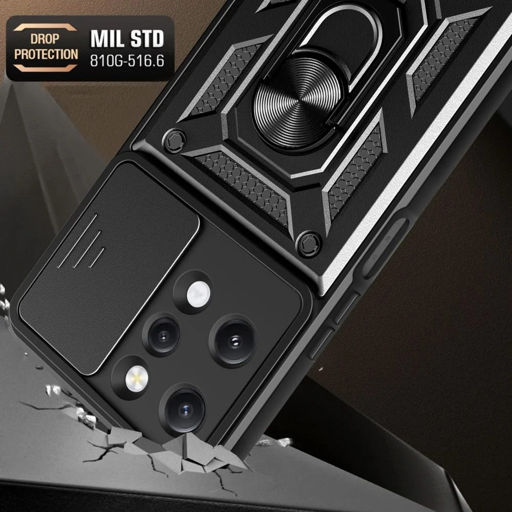 Tech-Protect Camshield kryt na Xiaomi Redmi 12 čierny
