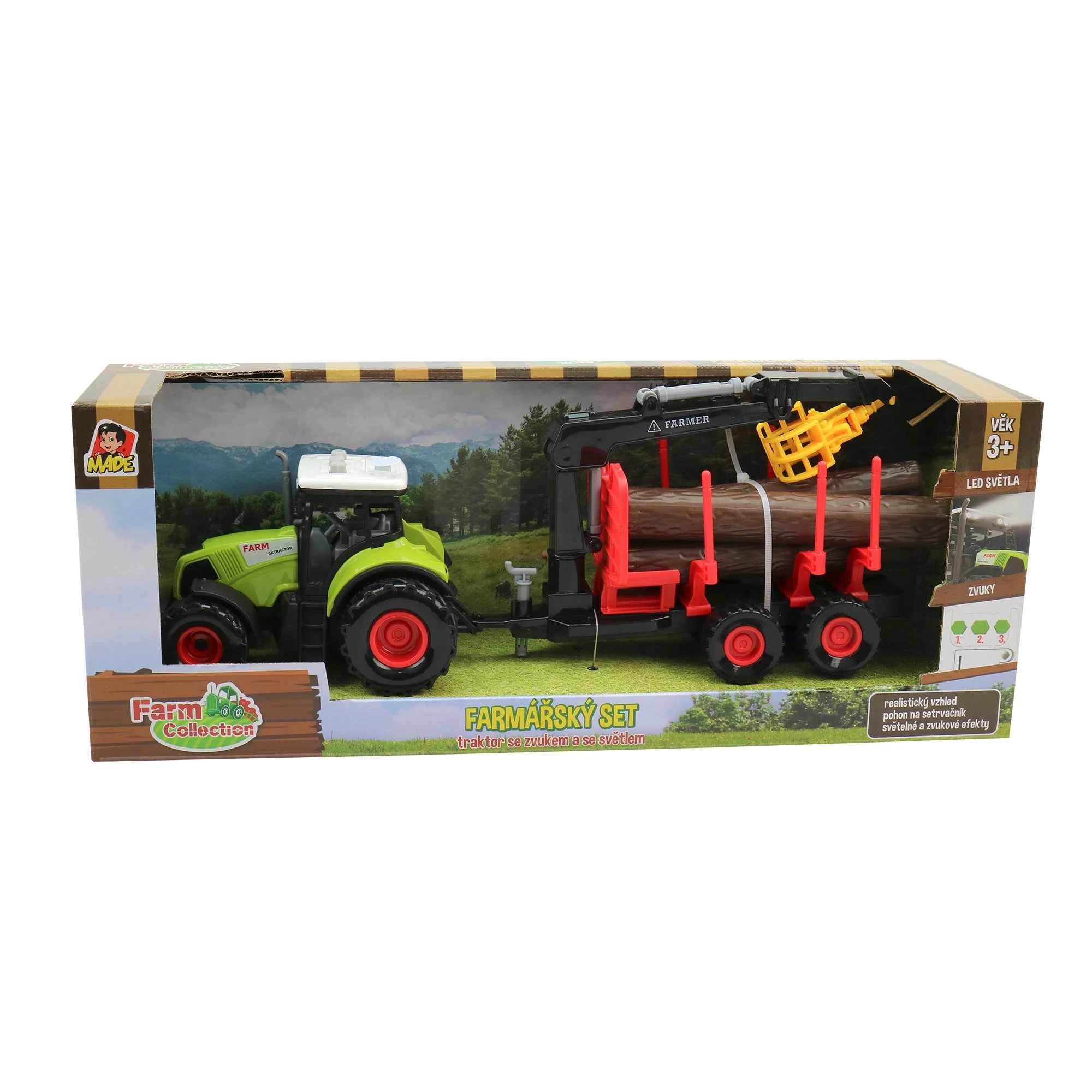 Traktor s prívesom , 207213