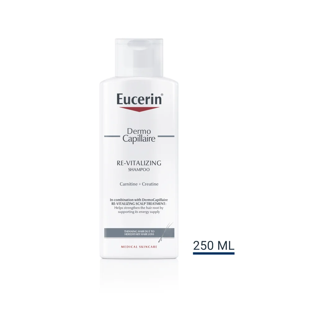 Eucerin DermoCapillaire proti vypadávaniu vlasov šampón (re-vitalizing) 1x250 ml