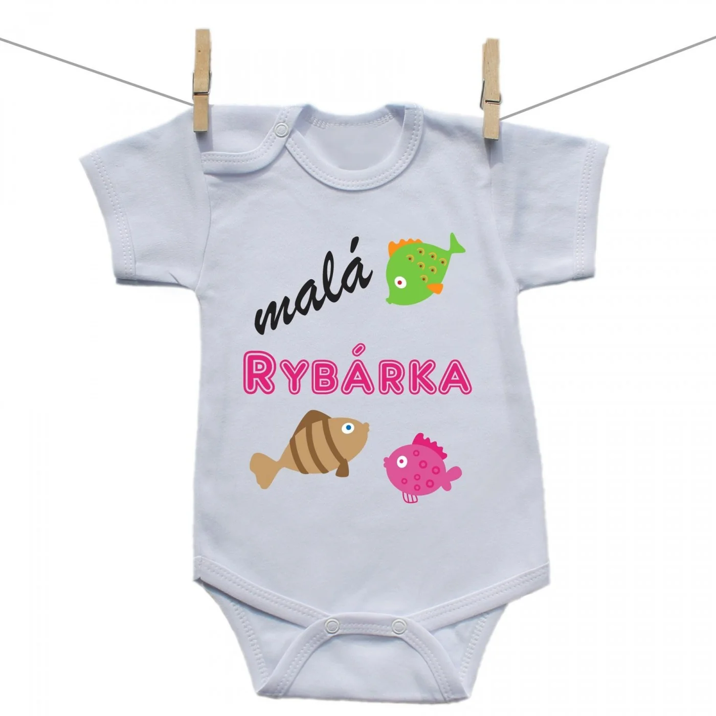 Boodyy Body s krátkym rukávom Malá rybárka Veľkosť: 56