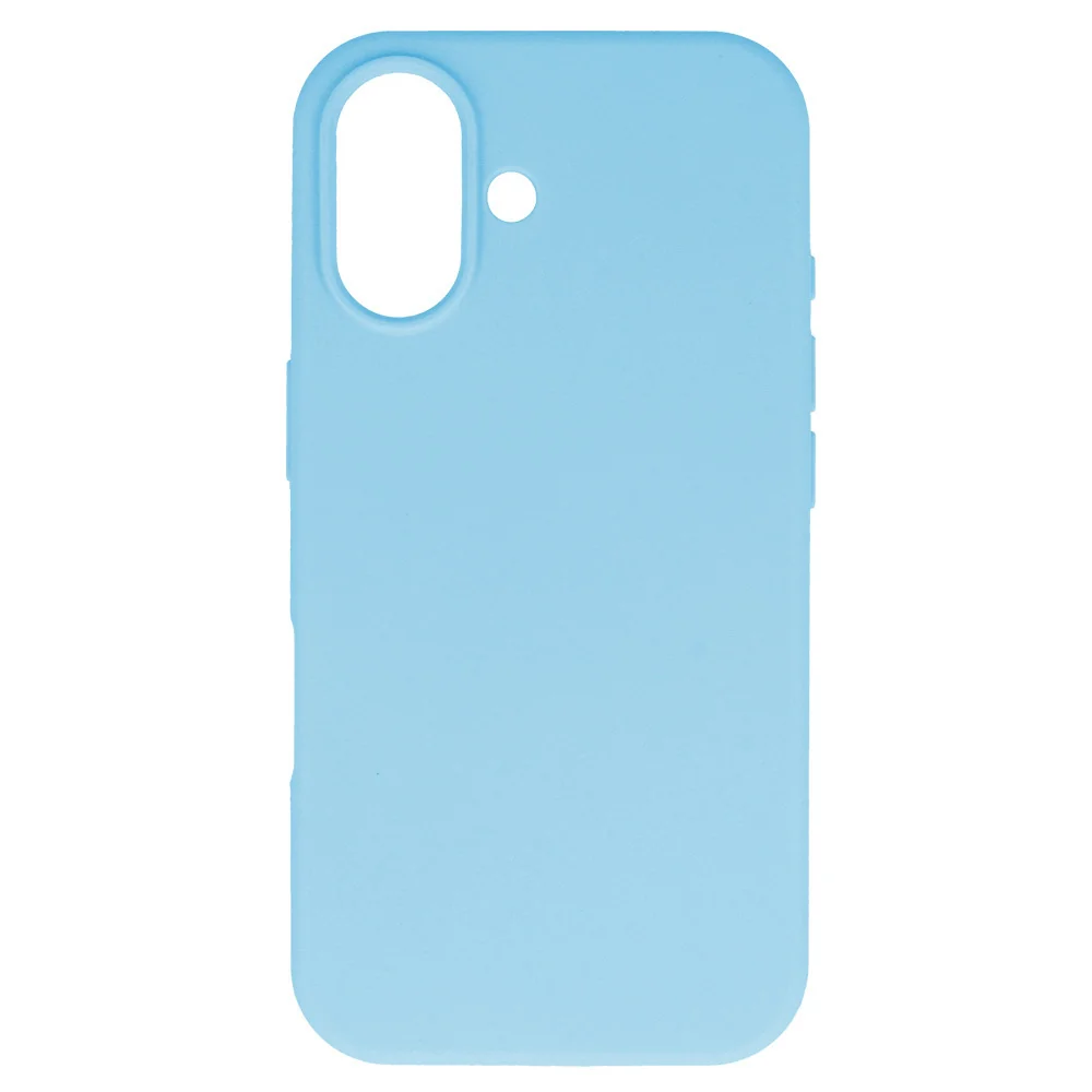 MG Silicone Lite kryt na iPhone 16, svetlomodrý