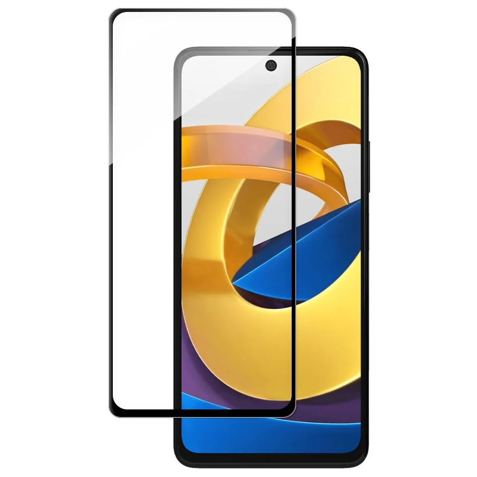 MG Full Cover Flexi Nano Hybrid ochranné sklo na Redmi Note 11T 5G / Xiaomi Poco M4 Pro 5G, čierne iaomi Poco M4 Pro 5G, čierne