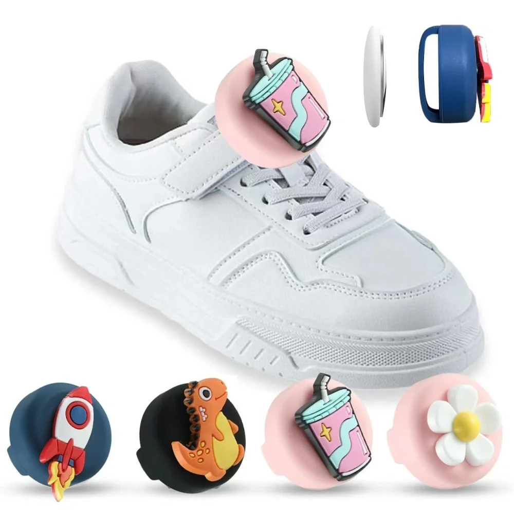Tech-Protect Smooth Kids remienok na Apple AirTag 1/2 4ks, farebný