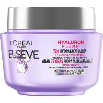 L'Oréal Paris Elseve Hyaluron Plump 72H hydratačná maska s kyselinou hyalurónovou 1×300 ml, hydratačná maska