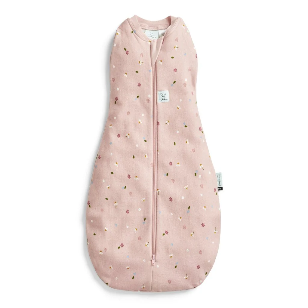 Zavinovačka a vak na spanie 2v1 Cocoon Daisies 0-3 m, 3-6 kg, 0,2 tog