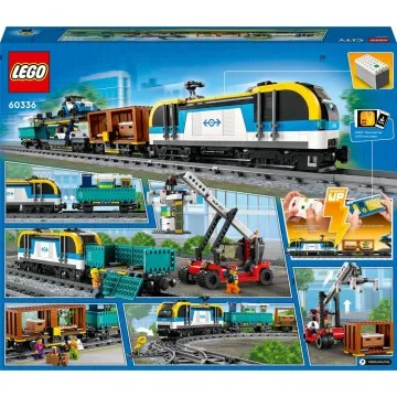 LEGO® City 60336 Nákladný vlak 1×1 ks, lego stavebnica
