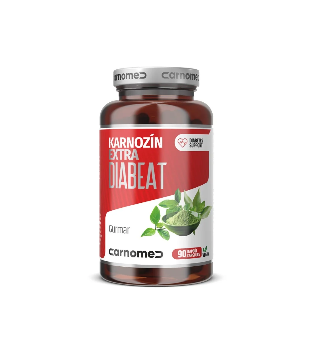CarnoMed Karnozín EXTRA DiaBeat 90 cps, výživový doplnok