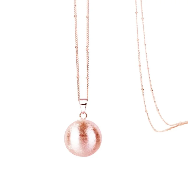 Bola tehotenská rolnička PURE ELEGANCE Rose Gold