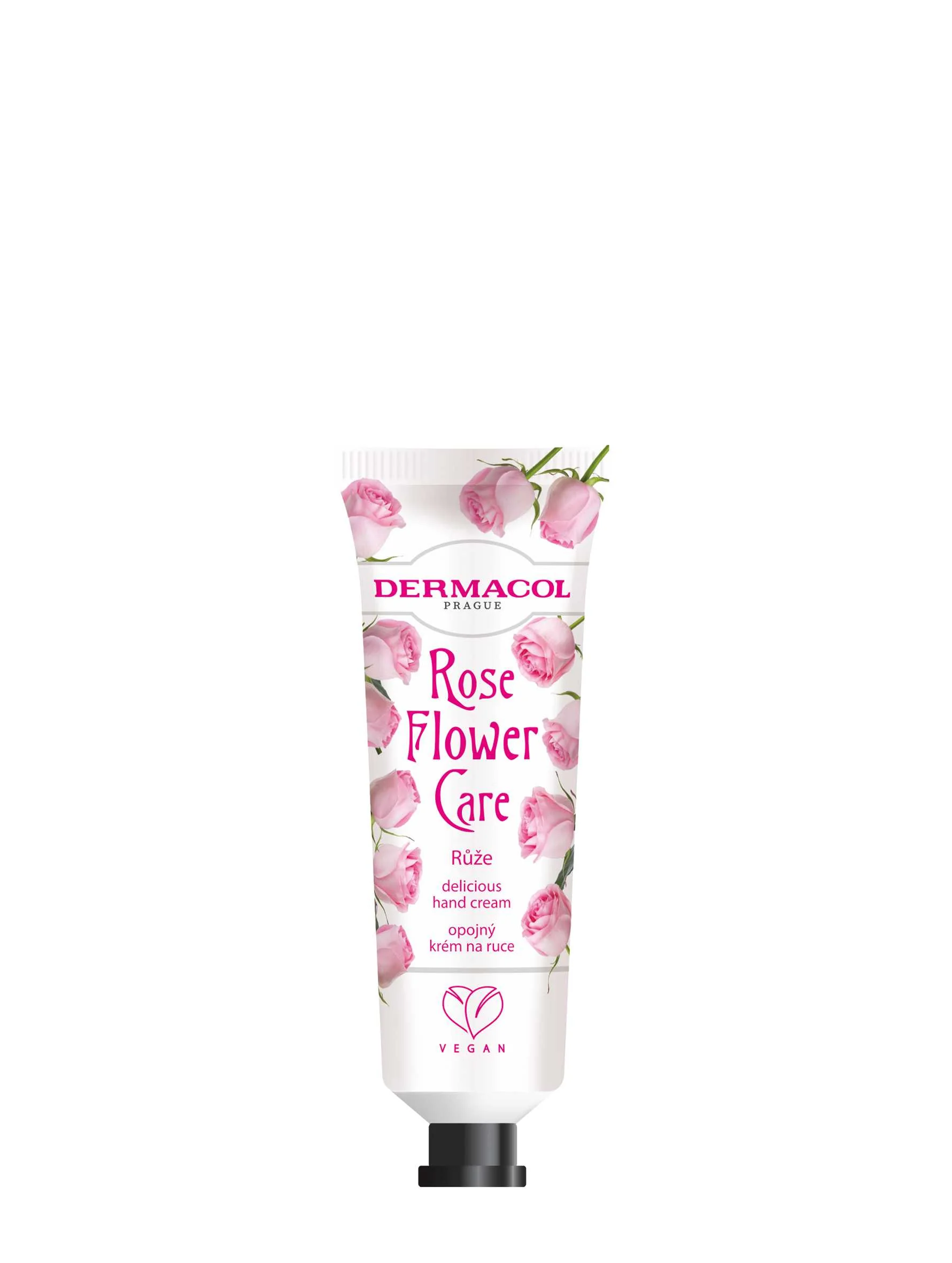 Dermacol Flower care krém na ruky Ruža 1×30 ml, krém na ruky