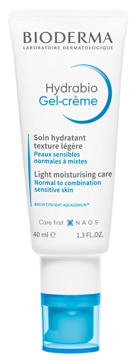 BIODERMA Hydrabio Gél-krém, lahká hydratačná starostlivosť 1×40 ml, hydratačný pleťový gel-krém