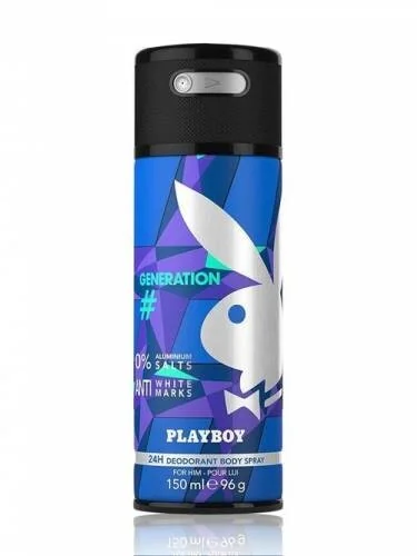 PLAYBOY GENERATION FOR MEN deodorant 1×150 ml, pánsky deodorant