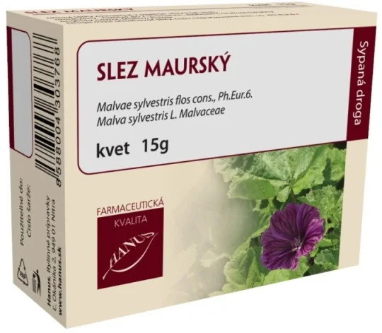 HANUS Slez maurský kvet 1×15 g, čaj