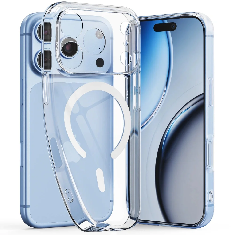Tech-Protect FlexAir MagSafe kryt na iPhone 17 Pro / 18 Pro, priesvitný