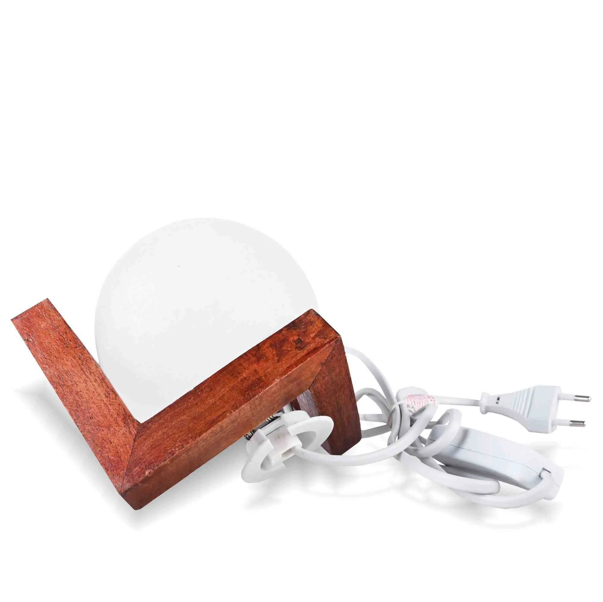 EMI Soľná lampa Mesiac do zásuvky 1×1 ks, soľná lampa