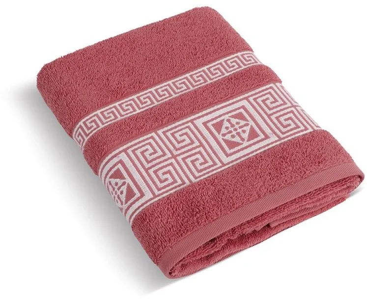 Froté uterák Grécka kolekcia 500g 155/062 terrakota 50x100cm 1×1 ks, uterák