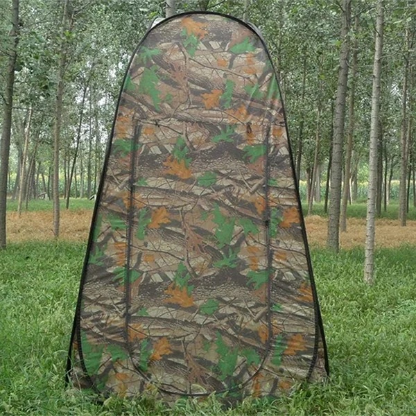 Plážový samorozkladací stan Army na prezliekanie, sprchovanie a WC 120 × 120 × 190 cm
