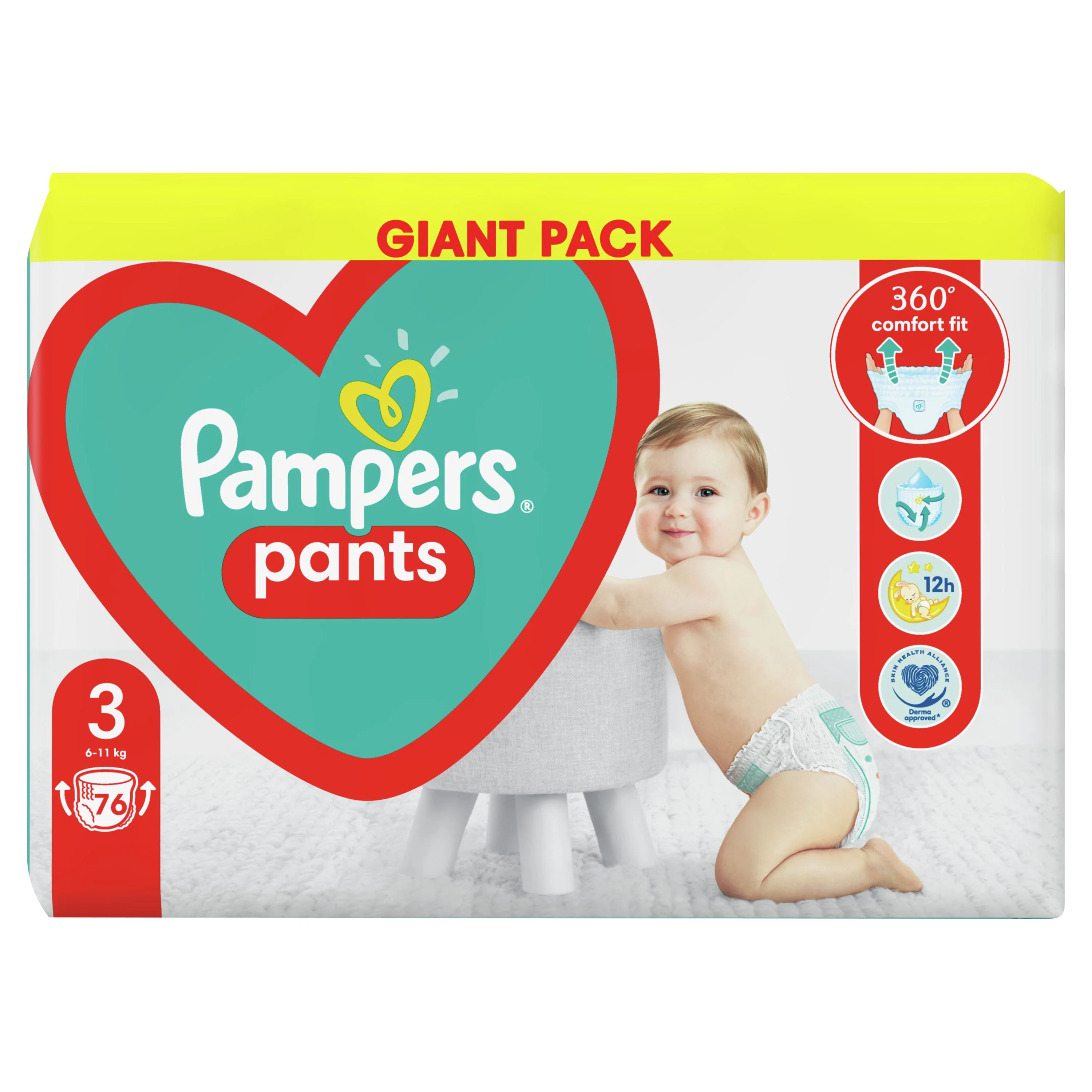 Pampers Pants GP S3 76ks (6-11kg) 1×76 ks