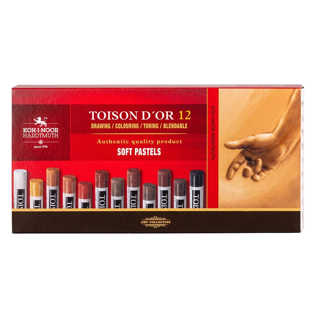 Prašné kriedy TOISON D´OR 8522/B/12 12 ks v balení