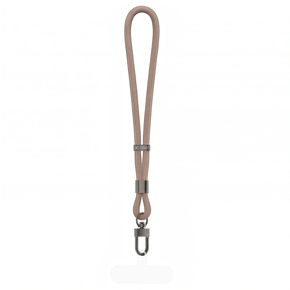 Tech-Protect Rope Wrist šnúrka na mobil, mocha