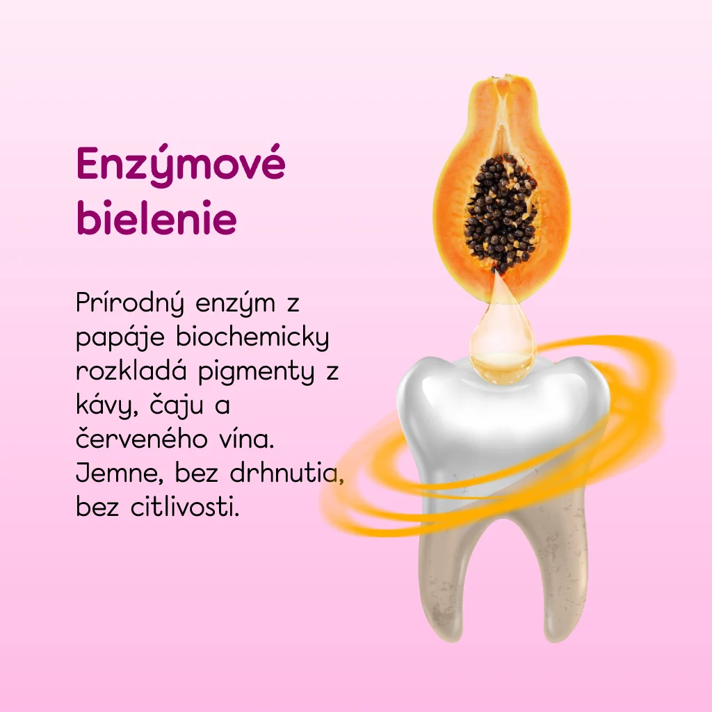 Hello coco  Bieliaca zubná pasta ENZI WHITE hrozno 75 g