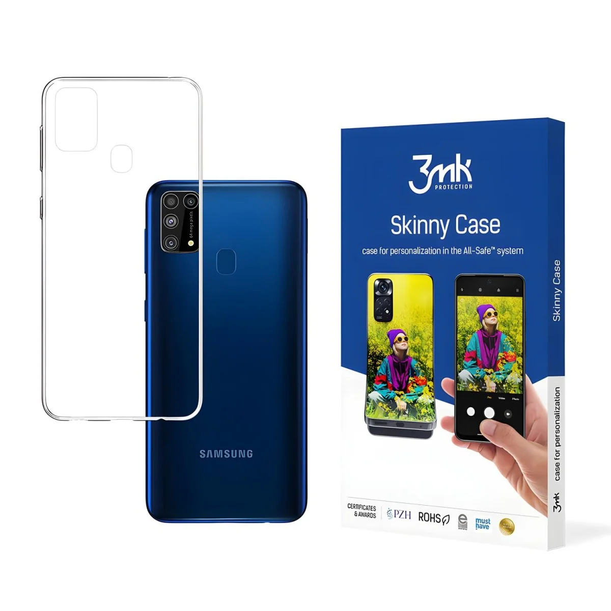 Transparentné puzdro pre Samsung Galaxy M31