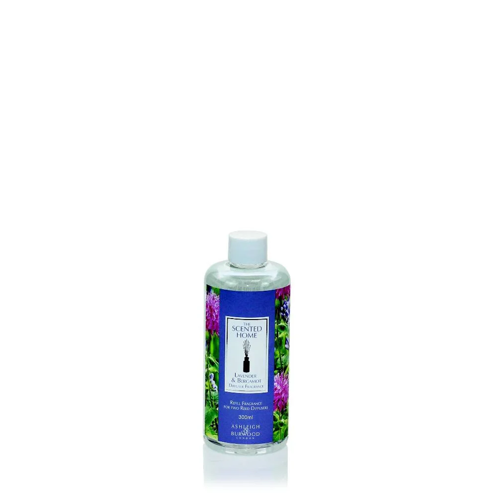 Náhradná náplň do difuzéra THE SCENTED HOME - LAVENDER & BERGAMOT 300 ml