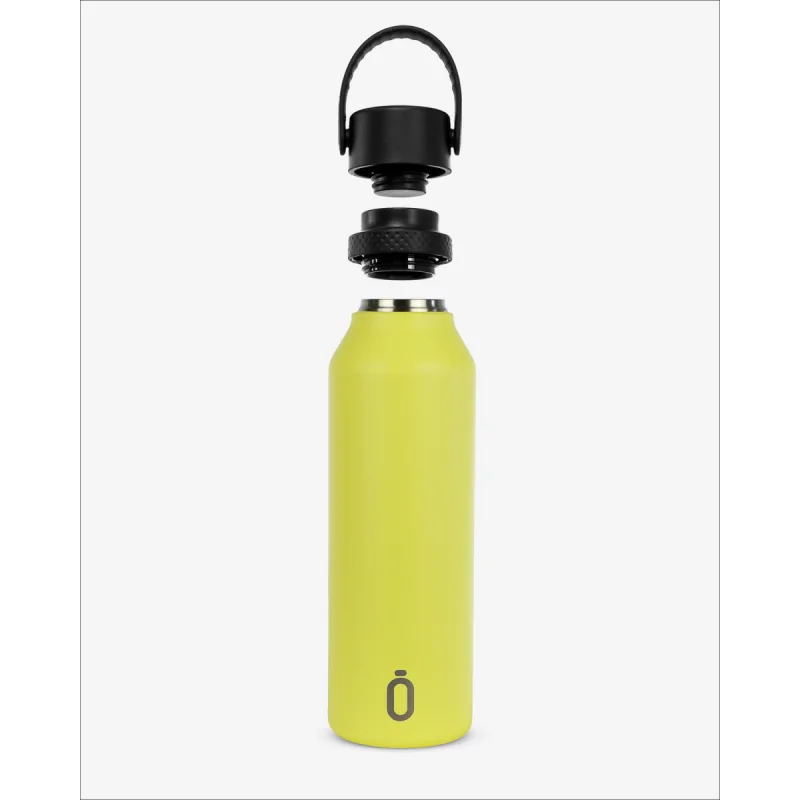 Runbott Mii Nerezová termofľaša s izoláciou – 600ml, Citrónová žltá