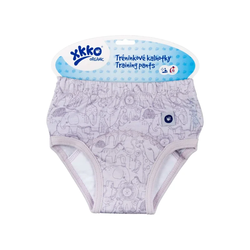 XKKO Organic Tréningové nohavičky - Safari Lavender Aura, Veľkosť M ORGTP1102