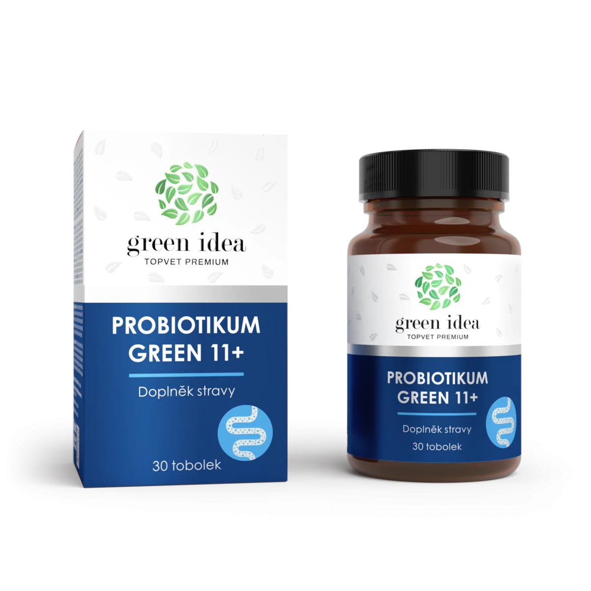 Probiotikum GREEN 11+ - 30 kapsúl - Green idea