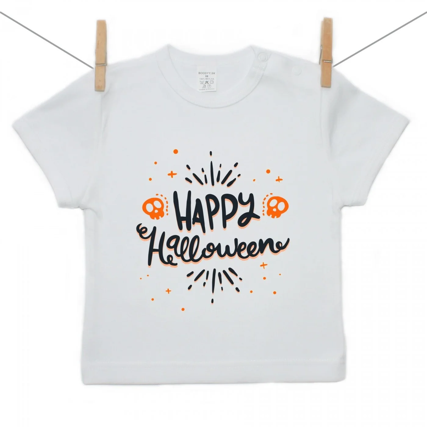 Boodyy Tričko s krátkym rukávom Happy Halloween Veľkosť: 98