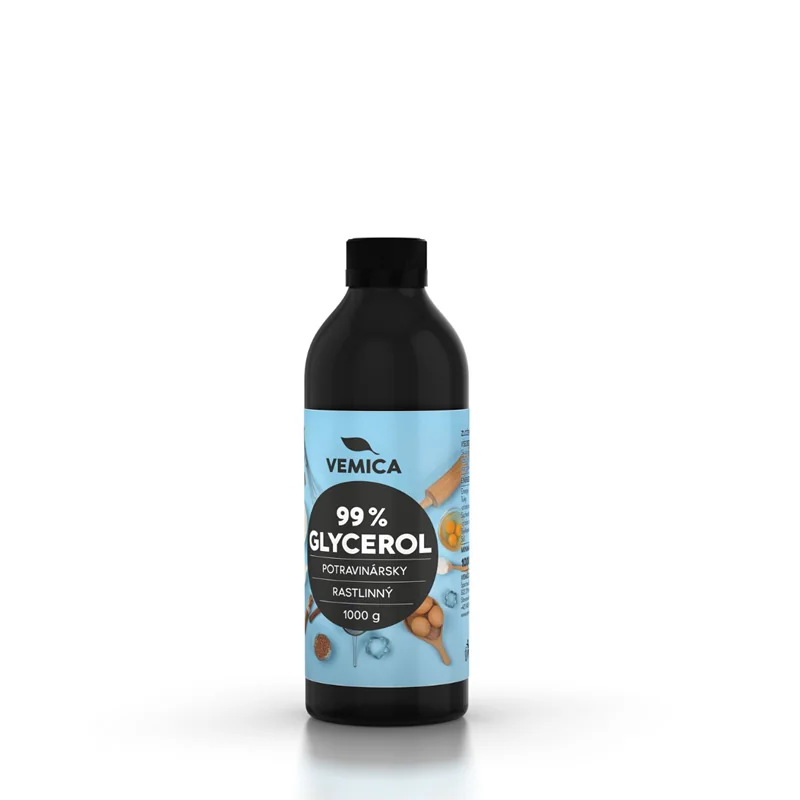 Glycerol 99% -potravinársky, rastlinný 1000g