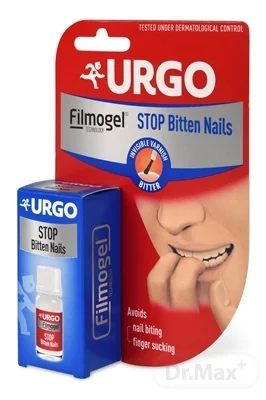 URGO FILMOGEL STOP obhrýzaniu nechtov 1×9 ml, horký lak proti obhrýzaniu nechtov