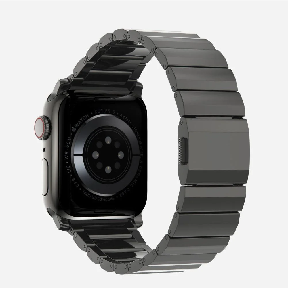 Tech-Protect Steel remienok na Apple Watch 42/44/45/49mm, black