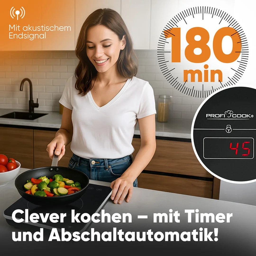 ProfiCook EKI 1062 indukčný varič 2000 W