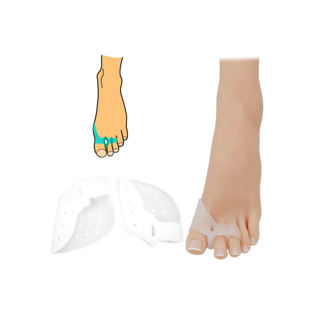 HEALMED 767 chránič na hallux s medziprstovým korektorom a návlekom na prsty 2ks