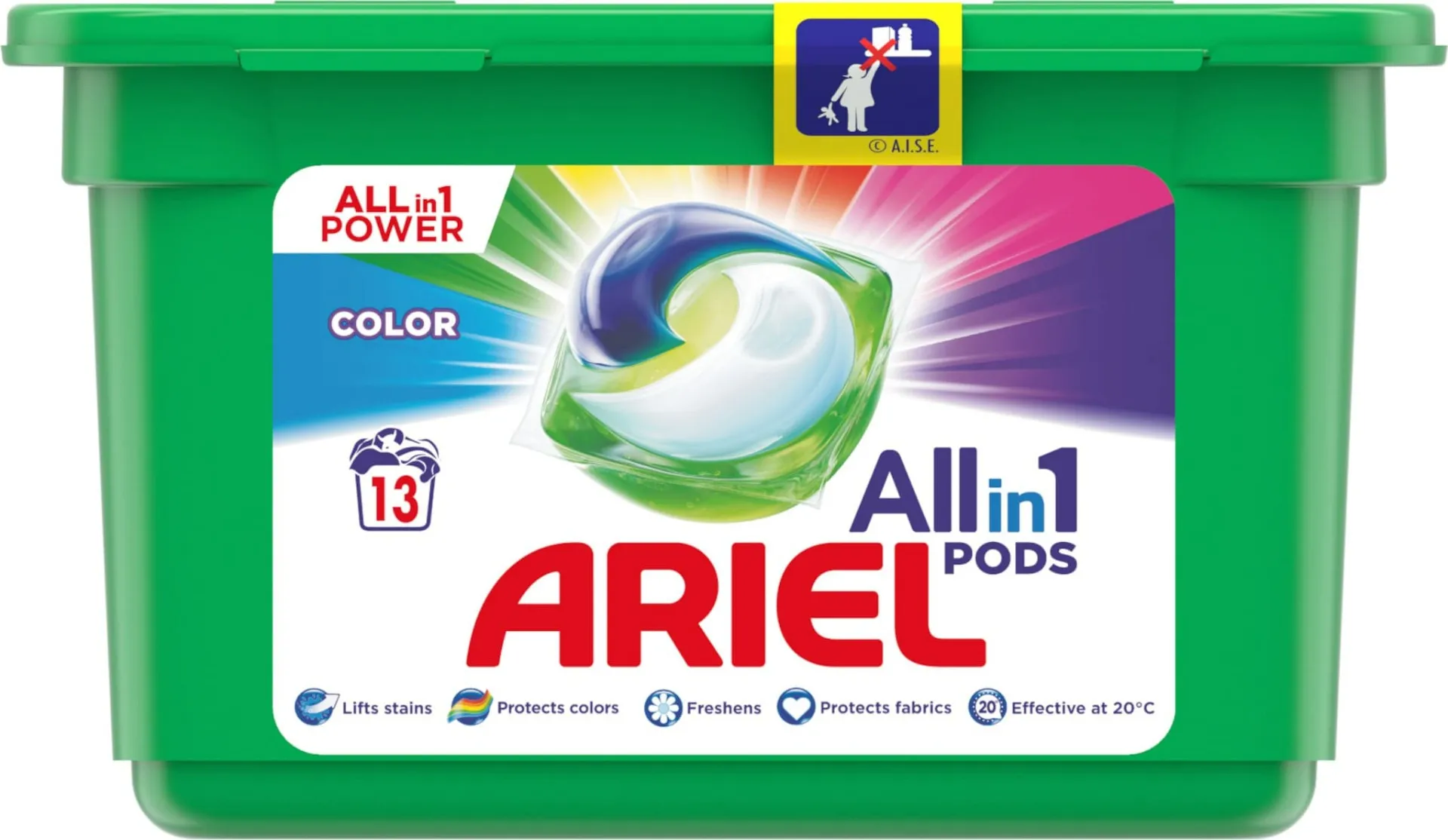 Ariel Gelové tablety Color